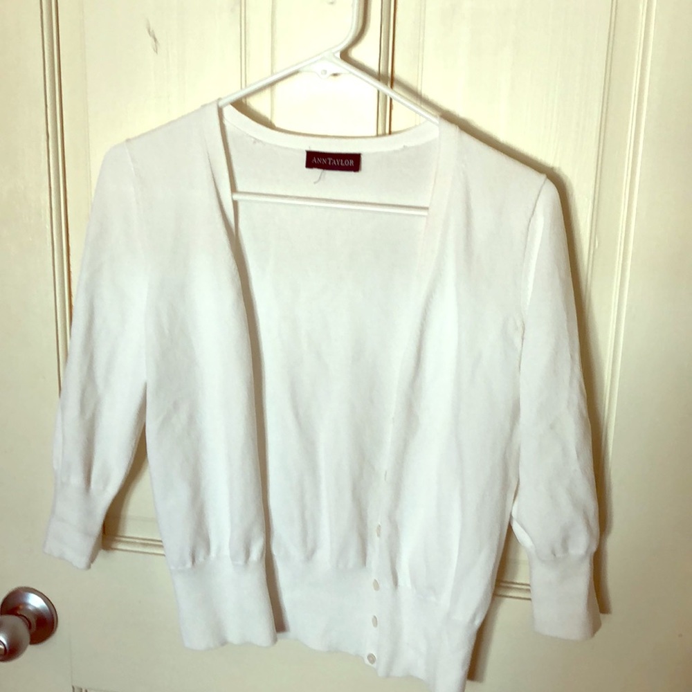 White Cardigan